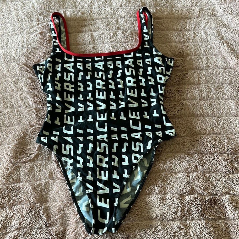 Versace bathing suit sporty and sexy